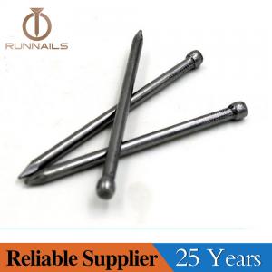 Lost Head Concrete Steel Nails, Zinc or Copper or Black Surface, No Head, Diamond Point, Zhejiang Factory, Near Port, Near Yiwu